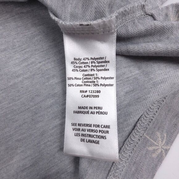 TRAVIS MATHEW In Flight Golf Polo Gray Pam Tree Hawaiian Resort Casual Shirt - Picture 7 of 7